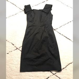 LIKE NEW grey Banana Republic work dress